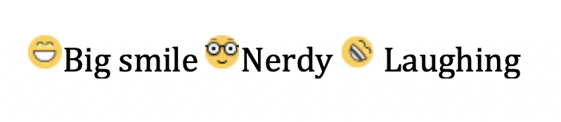 Screen Shot 2019-12-30 at 1.49.45 PM image of emojis
