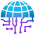 Network-01 Network Gradient Icon